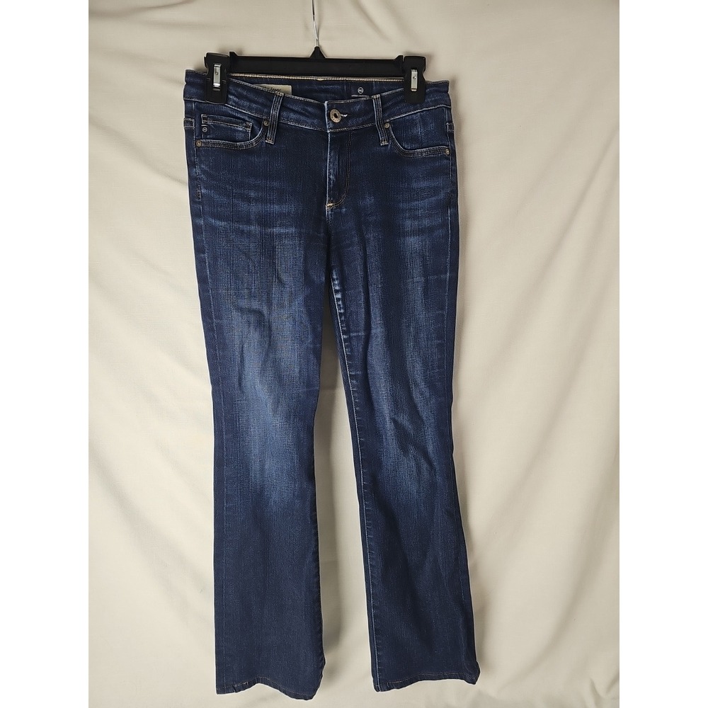 AG Adriano Goldschmied The Jessie Curvy Boot Cut Jeans Dark Wash 25R PVC1321-CSB